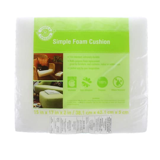 Simple Foam Cushion By Loops Threads, Dry Fast Foam For Outdoor Cushions Canada